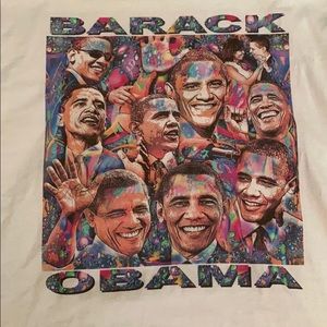 Trippy Barack Obama t-shirt